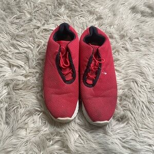 Nike Air Jordan Black and Red Sneakers